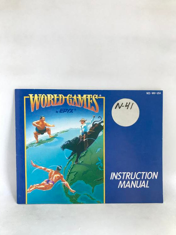 WORLD GAMES (COMPLETE IN BOX) (usagé)