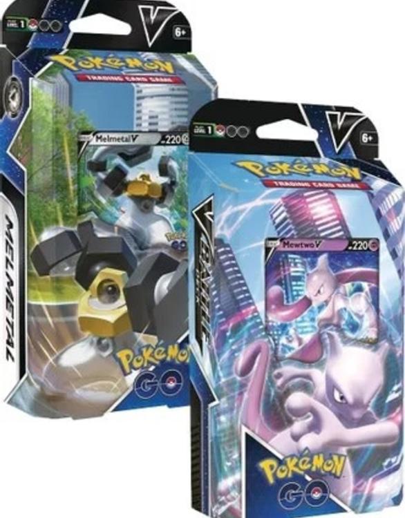 BATTLE DECKS MEWTWO/MELMETAL POKEMON GO (POKEMON) (usagé)