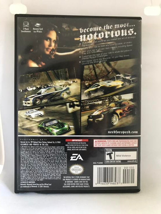 NEED FOR SPEED MOST WANTED (COMPLETE IN BOX)