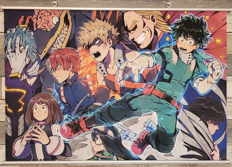 MY HERO ACADEMIA (TOILE MURALE)