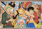 ONE PIECE EQUIPAGE DE LUFFY (TOILE MURALE) (usagé)