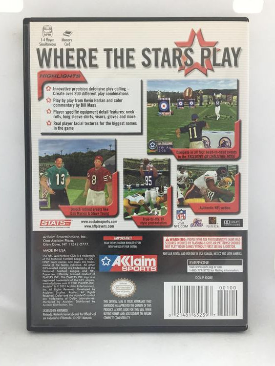 NFL QB CLUB 2002 (COMPLETE IN BOX)