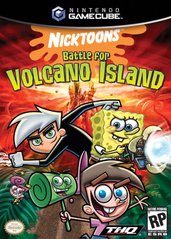 NICKTOONS BATTLE FOR VOLCANO ISLAND (COMPLETE IN BOX)