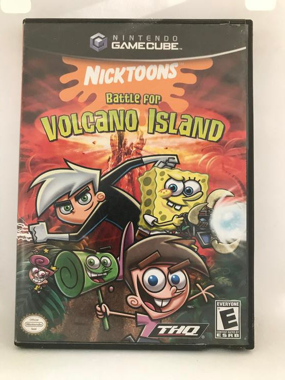 NICKTOONS BATTLE FOR VOLCANO ISLAND (COMPLETE IN BOX) (usagé)