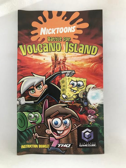 NICKTOONS BATTLE FOR VOLCANO ISLAND (COMPLETE IN BOX)