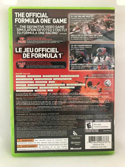 F1 2011 (COMPLETE IN BOX) (usagé)