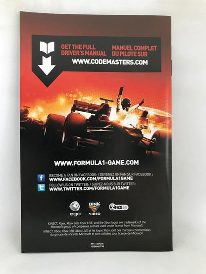 F1 2011 (COMPLETE IN BOX) (usagé)
