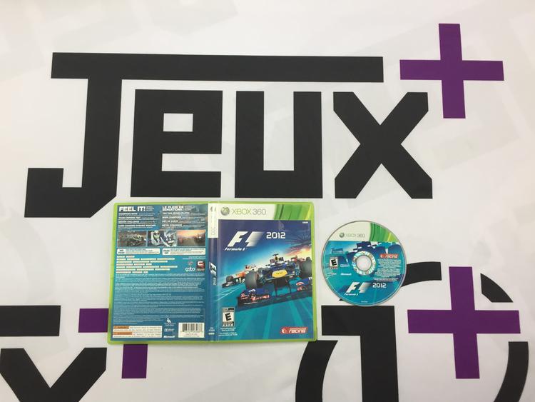F1 2012 (WITH BOX) (usagé)