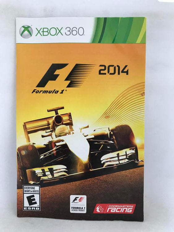 F1 2014 (COMPLETE IN BOX) (usagé)