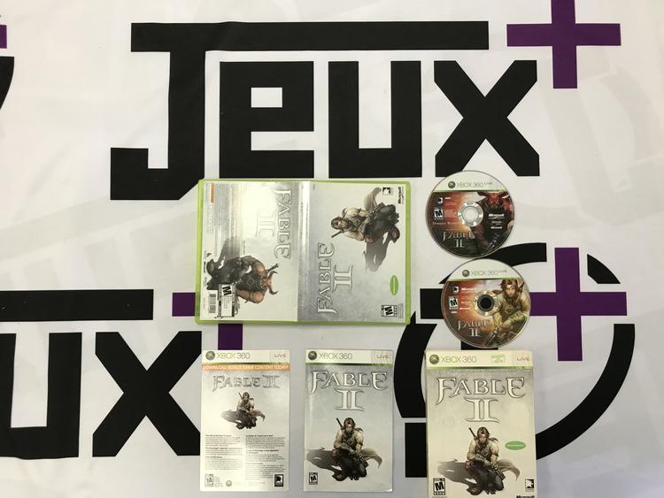 FABLE II LIMITED EDITION FRENCH ONLY (COMPLETE IN BOX) (usagé)