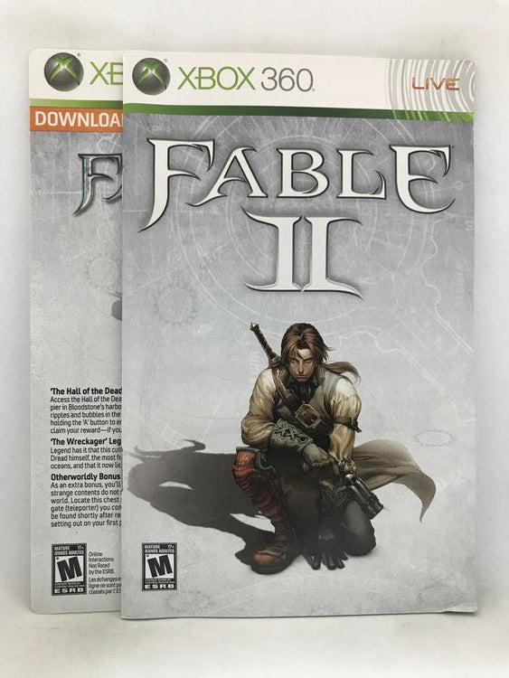 FABLE II LIMITED EDITION FRENCH ONLY (COMPLETE IN BOX) (usagé)