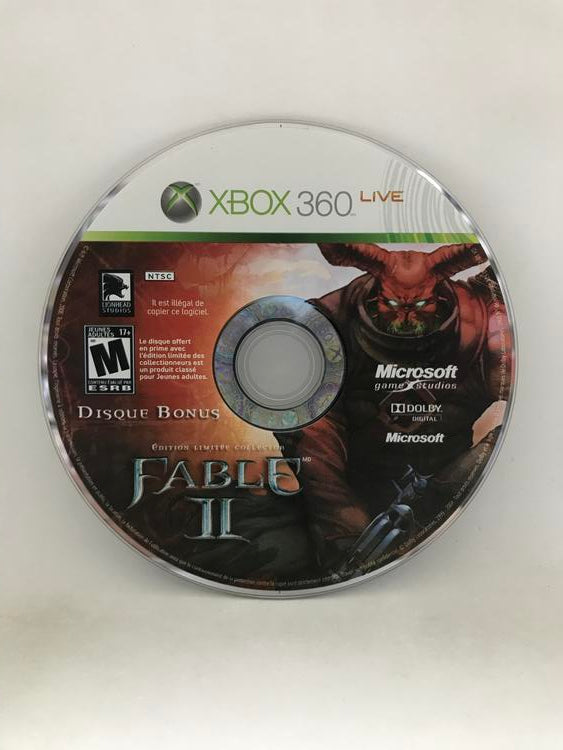 FABLE II LIMITED EDITION FRENCH ONLY (COMPLETE IN BOX)