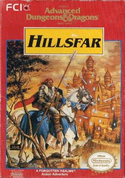 ADVANCED DUNGEONS & DRAGONS HILLSFAR (WITH MANUAL)