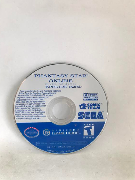 PHANTASY STAR ONLINE EPISODE I & II PLUS (COMPLETE IN BOX) (usagé)