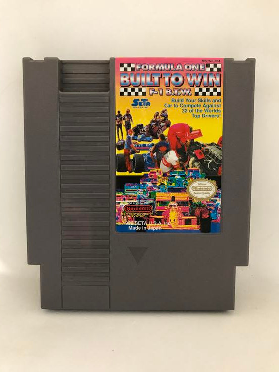 FORMULA ONE BUILT TO WIN (COMPLETE IN BOX)