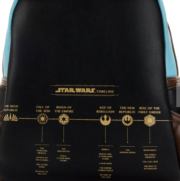 LOUNGEFLY STAR WARS HIGH REPUBLIC COMIC BACKPACK