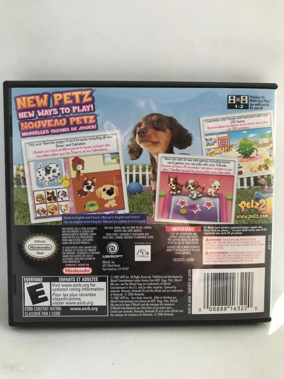 PETZ DOGZ 2 (COMPLETE IN BOX)