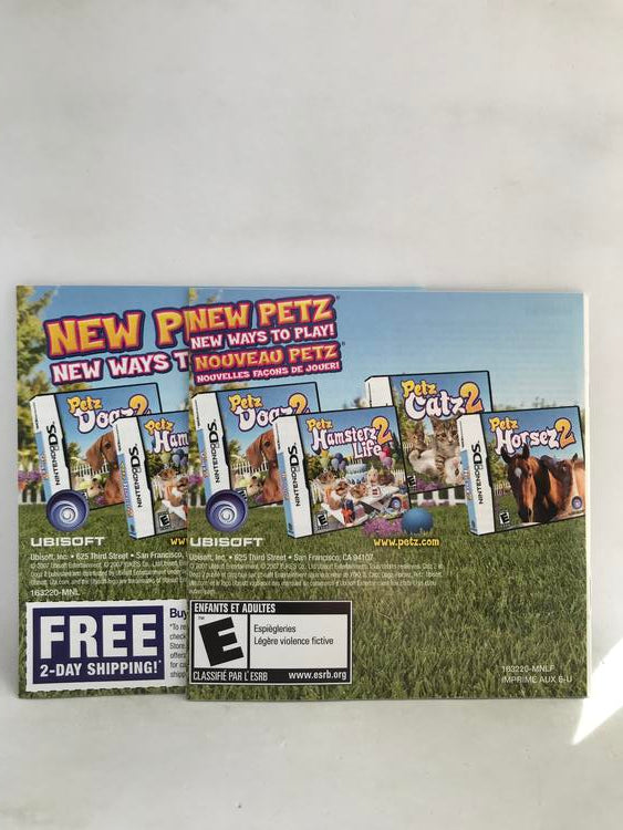 PETZ DOGZ 2 (COMPLETE IN BOX)