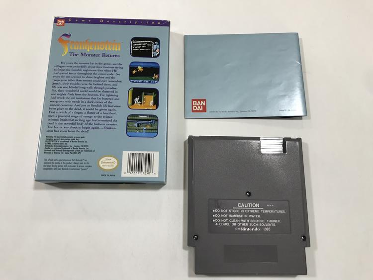 FRANKENSTEIN THE MONSTER RETURNS (COMPLETE IN BOX) (usagé)