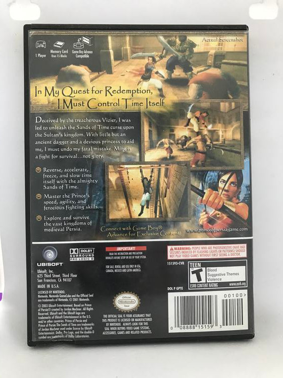 PRINCE OF PERSIA THE SANDS OF TIME (COMPLETE IN BOX)