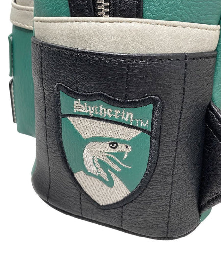 LOUNGEFLY HARRY POTTER TEAM SLYTHERIN MALFOY BACKPACK (usagé)