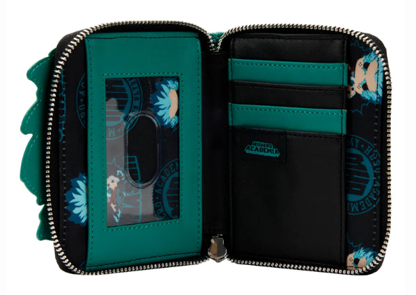 LOUNGEFLY MY HERO ACADEMIA DEKU COSPLAY WALLET
