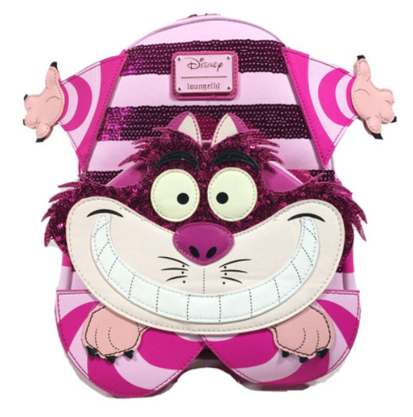 LOUNGEFLY DISNEY ALICE IN WONDERLAND CHESHIRE BACKPACK