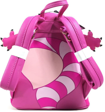 LOUNGEFLY DISNEY ALICE IN WONDERLAND CHESHIRE BACKPACK (usagé)