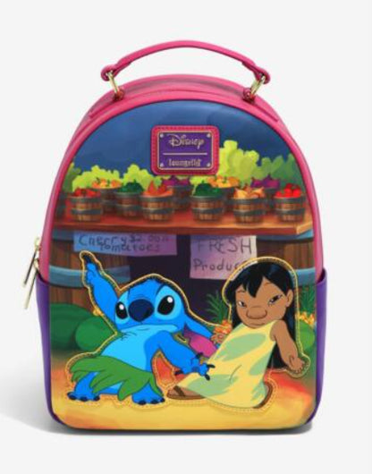 LOUNGEFLY DISNEY LILO & STITCH DANCE BACKPACK