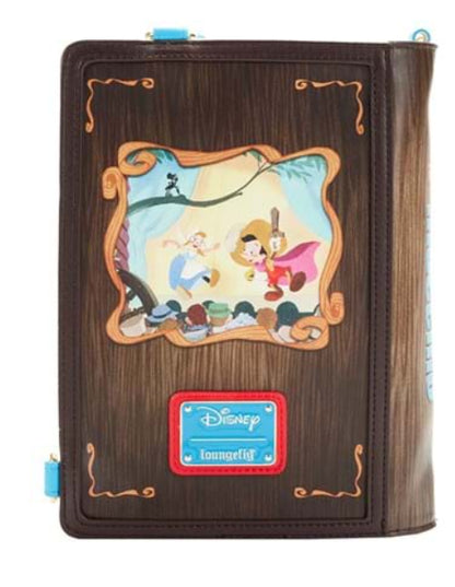 LOUNGEFLY DISNEY PINOCCHIO BOOK CROSSBODY BAG