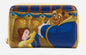 LOUNGEFLY DISNEY BEAUTY & THE BEAST SCENE WALLET (usagé)