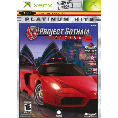 PROJECT GOTHAM RACING 2 PLATINUM HITS (WITH BOX)