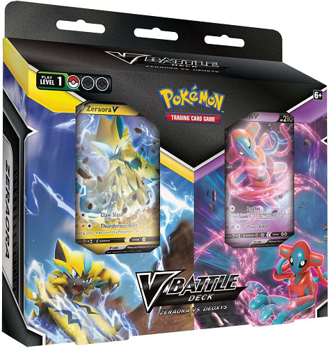 V BATTLE DECK BUNDLE ZERAORA VS DEOXYS