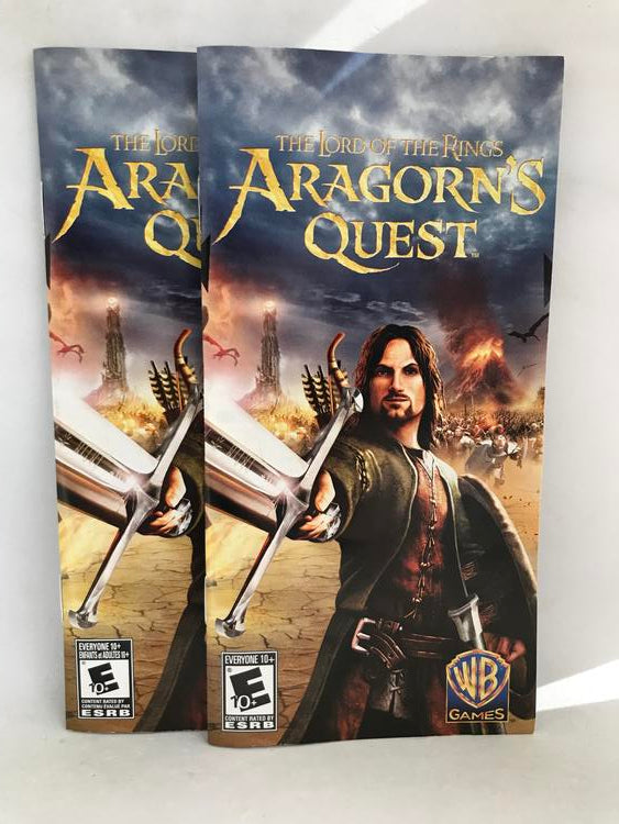 THE LORD OF THE RINGS ARAGORN'S QUEST (COMPLETE IN BOX)
