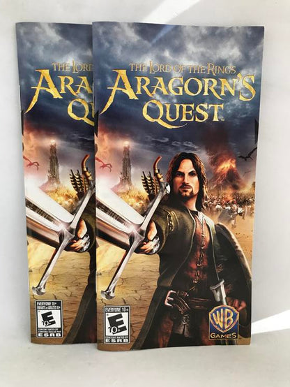 THE LORD OF THE RINGS ARAGORN'S QUEST (COMPLETE IN BOX)