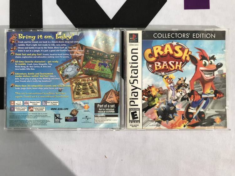CRASH BASH COLLECTOR'S EDITION (COMPLETE IN BOX)