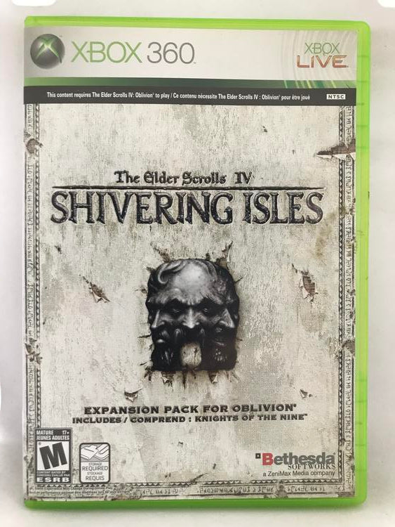 THE ELDER SCROLLS IV SHIVERING ISLES EXPANSION PACK (WITH BOX)