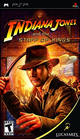 INDIANA JONES AND THE STAFF OF KINGS (COMPLETE IN BOX)