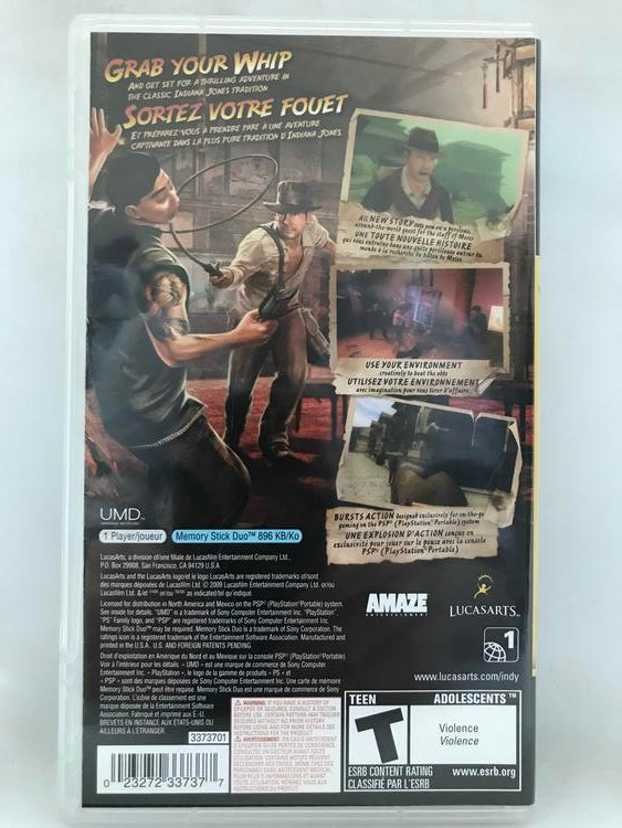 INDIANA JONES AND THE STAFF OF KINGS (COMPLETE IN BOX)