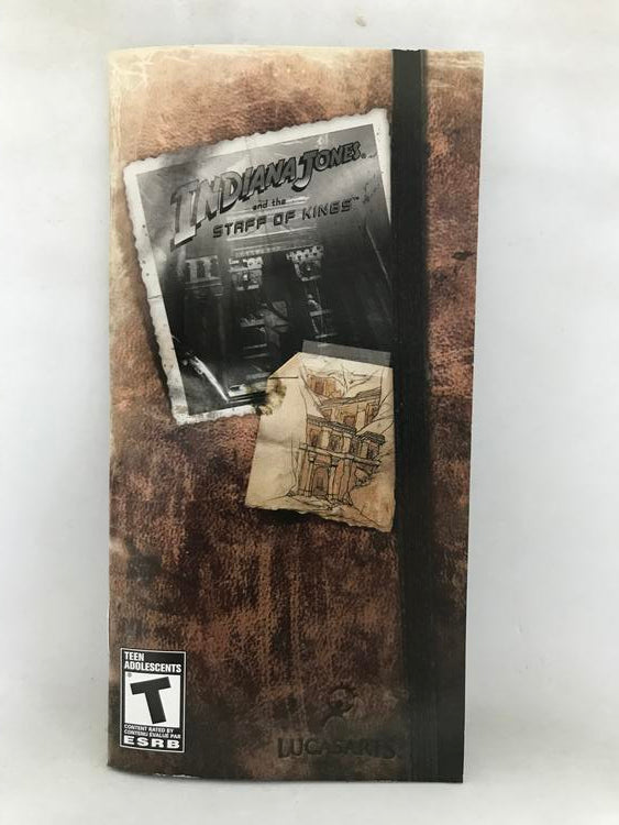 INDIANA JONES AND THE STAFF OF KINGS (COMPLETE IN BOX)