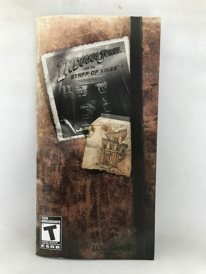 INDIANA JONES AND THE STAFF OF KINGS (COMPLETE IN BOX)