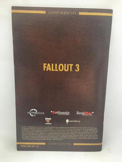 FALLOUT 3 FRENCH (COMPLETE IN BOX)