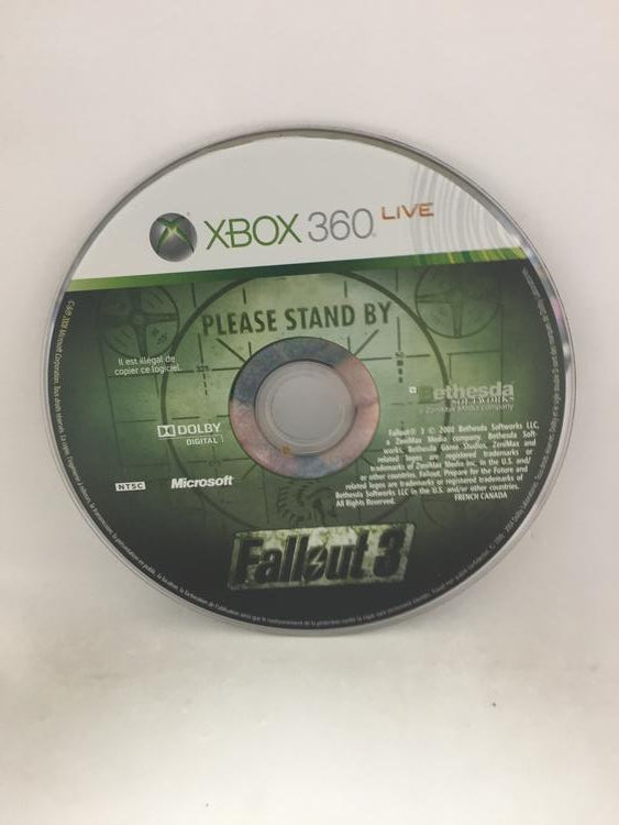 FALLOUT 3 FRENCH (COMPLETE IN BOX) (usagé)