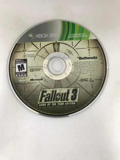FALLOUT 3 GAME OF THE YEAR EDITION PLATINUM HITS (WITH BOX) (usagé)