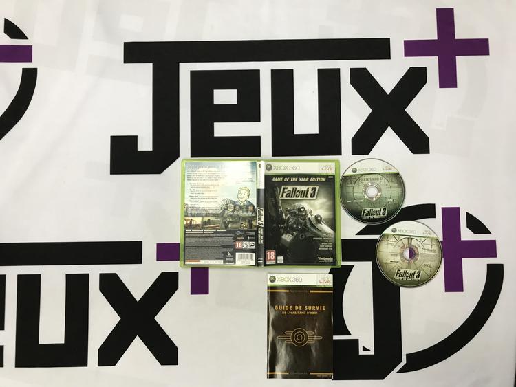 FALLOUT 3 GAME OF THE YEAR EDITION FRENCH (COMPLETE IN BOX) (usagé)