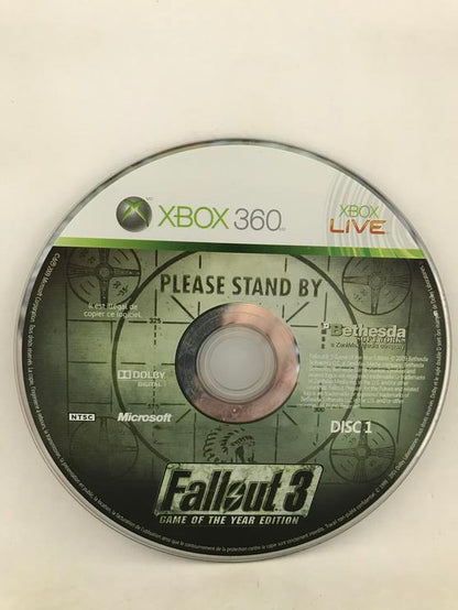 FALLOUT 3 GAME OF THE YEAR EDITION FRENCH (COMPLETE IN BOX) (usagé)