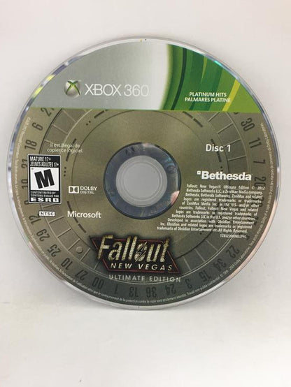 FALLOUT NEW VEGAS ULTIMATE EDITION PLATINUM HITS (COMPLETE IN BOX)
