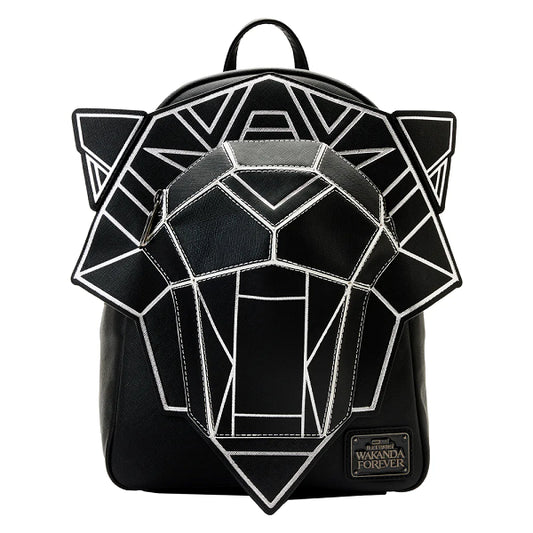 LOUNGEFLY BLACK PANTHER WAKANDA FOREVER FIGURAL BACKPACK