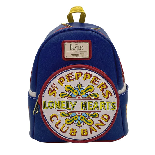 LOUNGEFLY THE BEATLES LONELY HEARTS BACKPACK