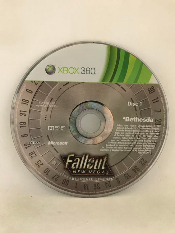 FALLOUT NEW VEGAS ULTIMATE EDITION FRENCH PAL EDITION (COMPLETE IN BOX)